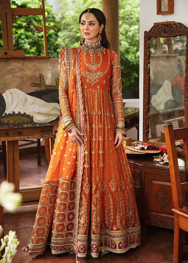 AFROZEH EMBROIDERED UNSTITCHED 3PC MAXI | KPA0125