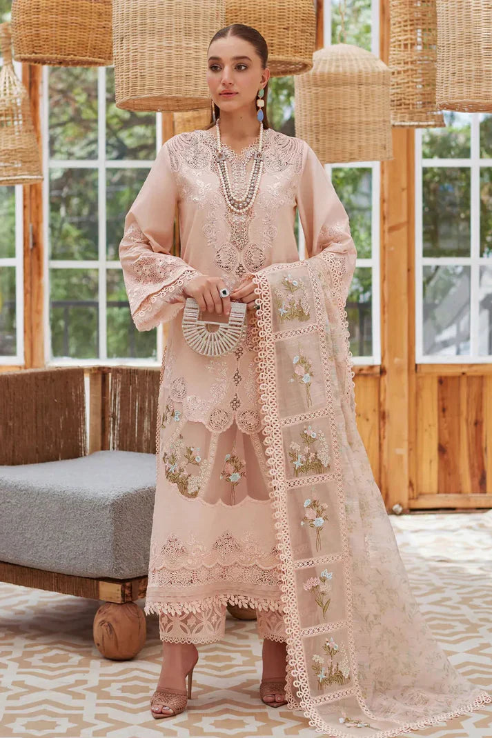 CRIMSON EMBROIDERED LAWN UNSTITCHED 3PC SET | KPA0053
