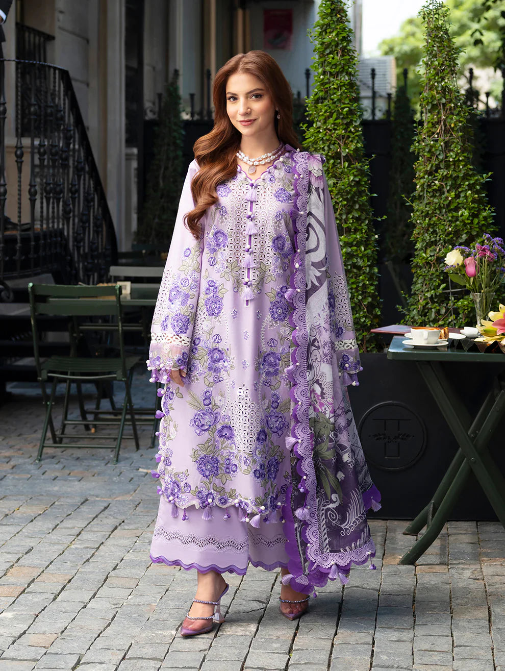 EMBROIDERED LAWN UNSTITCHED 3PC SET | KPA0031