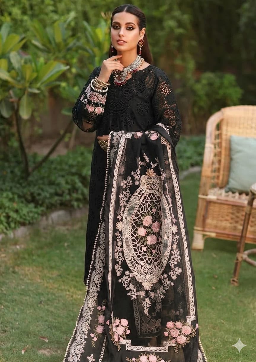 Zainab Chottani UNSTITCHED 3PC SUIT | KPA0106