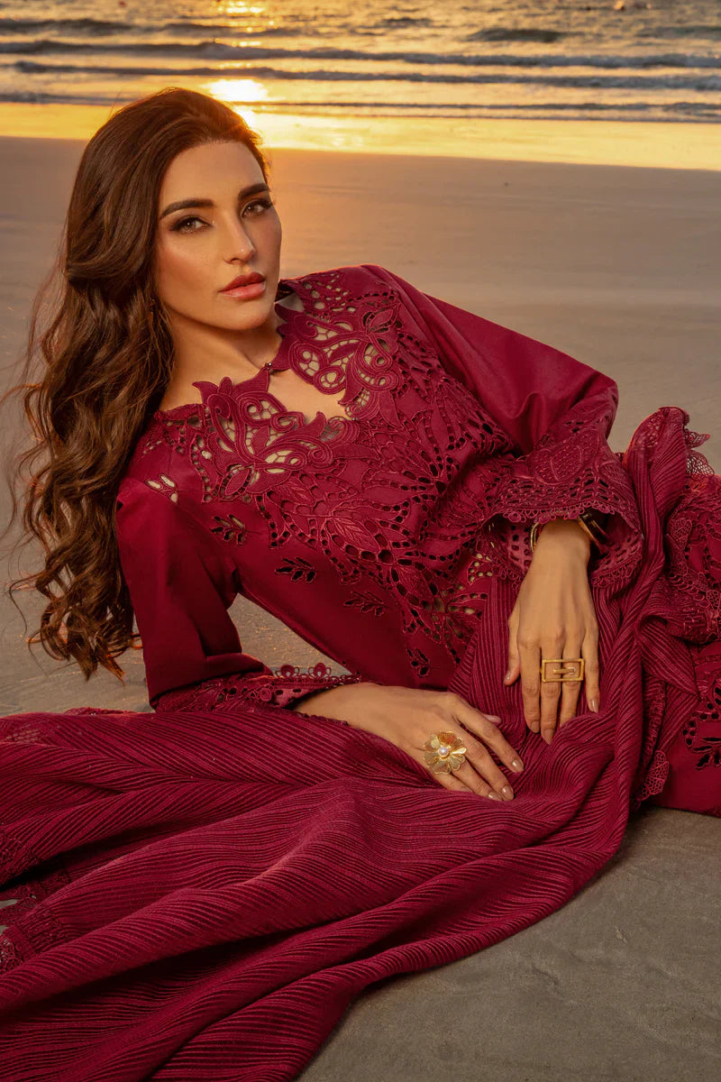 EMBROIDERED LAWN UNSTITCHED 3PC SET | KPA0024