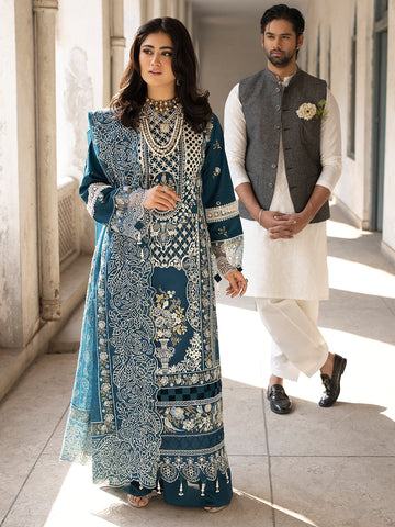 MAHNUR – Premium Chikankari Lawn Collection