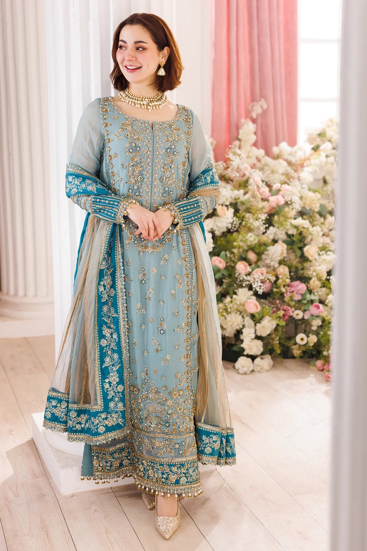Charizma EMBROIDERED CHIFFON UNSTITCHED 3PC SET | KPA0050