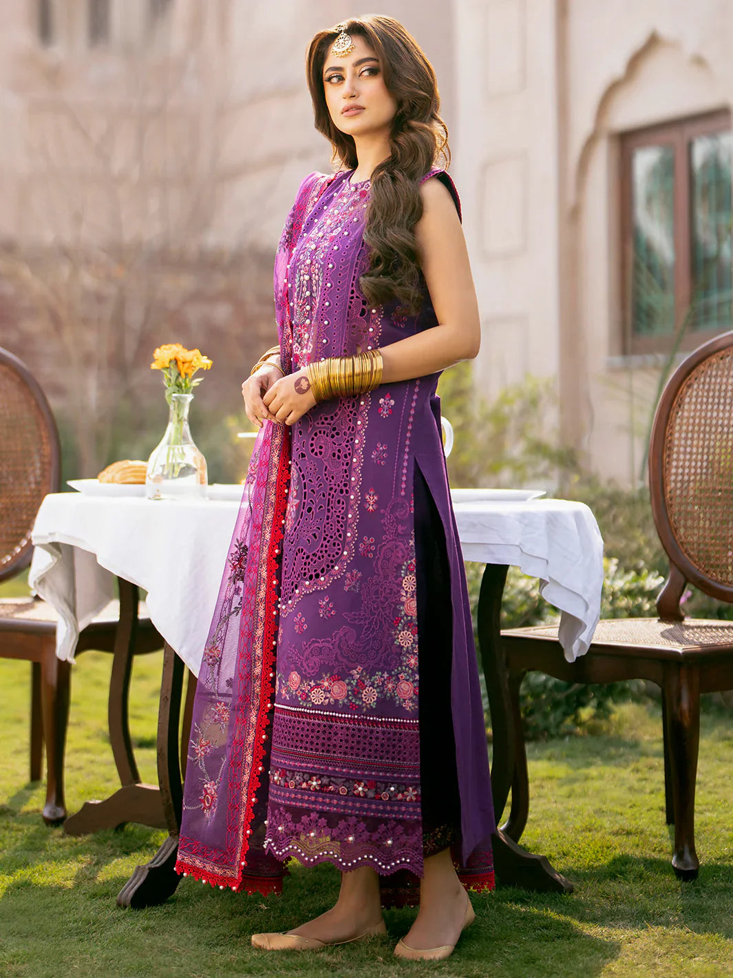 EMBROIDERED LAWN UNSTITCHED 3PC SET | KPA0022