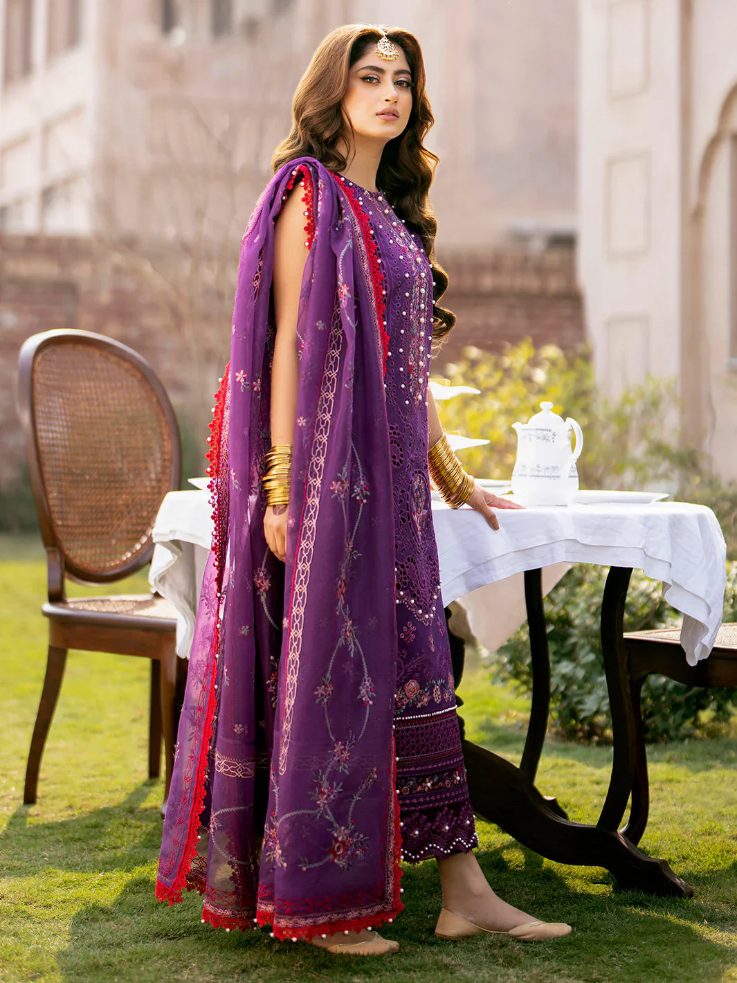 EMBROIDERED LAWN UNSTITCHED 3PC SET | KPA0022