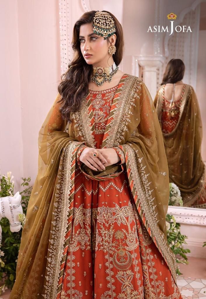 ASIM JOFA – Luxury Chiffon Handwork Collection