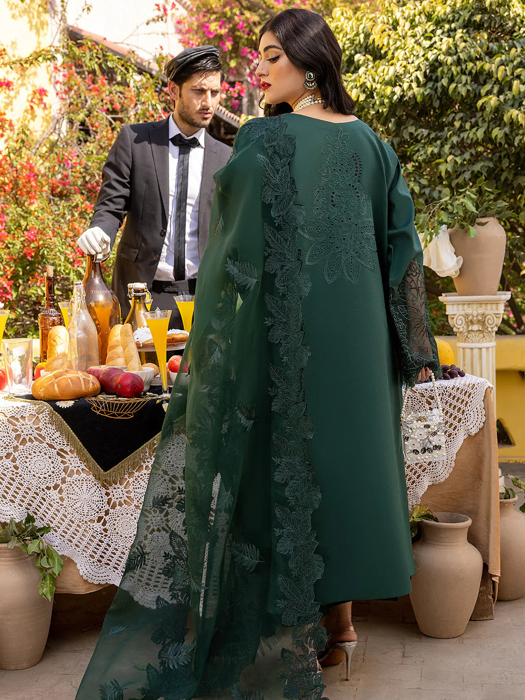 EMBROIDERED LAWN UNSTITCHED 3PC SET | KPA0002