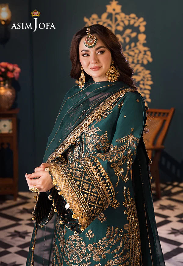 ASIM JOFA CHIFFON UNSTITCHED 3PC SET | KPA0055