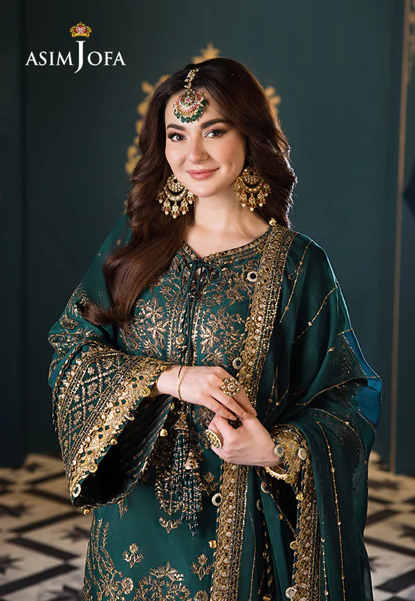ASIM JOFA CHIFFON UNSTITCHED 3PC SET | KPA0055