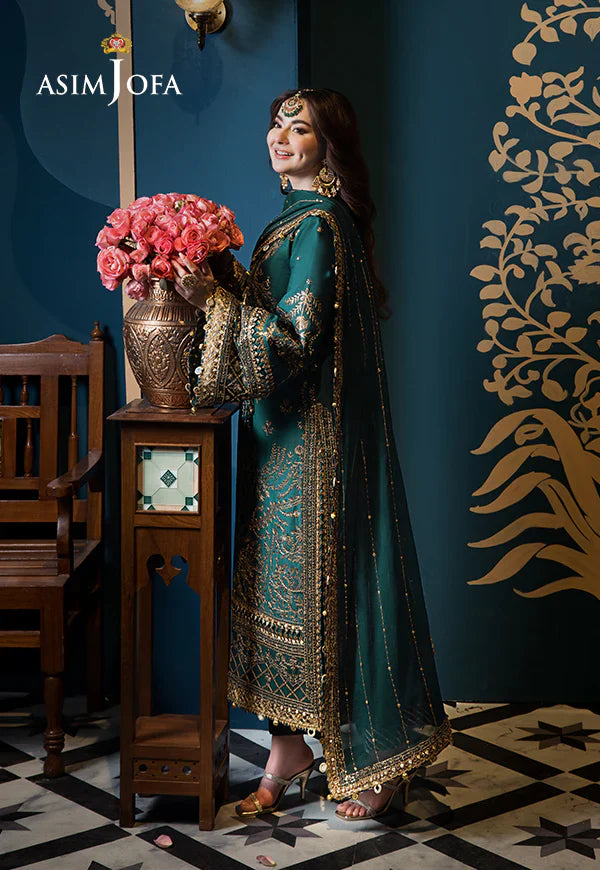ASIM JOFA CHIFFON UNSTITCHED 3PC SET | KPA0055