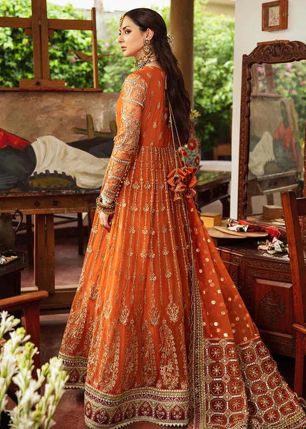 AFROZEH EMBROIDERED UNSTITCHED 3PC MAXI | KPA0125