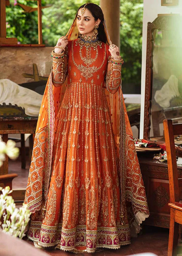 AFROZEH EMBROIDERED UNSTITCHED 3PC MAXI | KPA0125