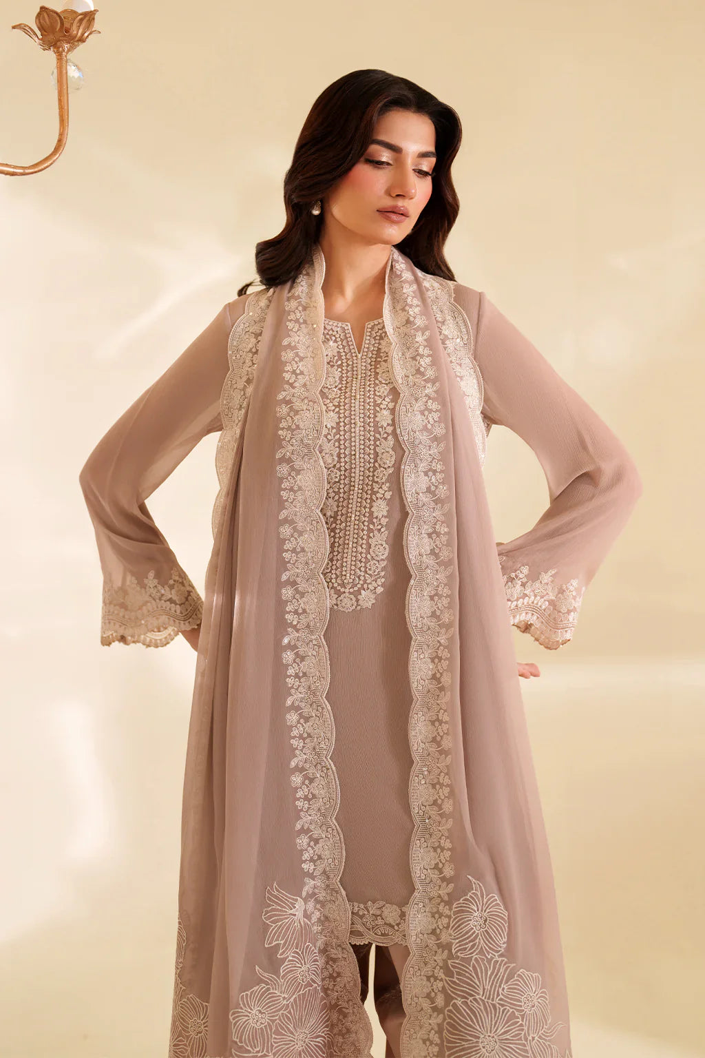 RANGRASIYA EMBROIDERED LAWN UNSTITCHED 3PC SET | KPA0049