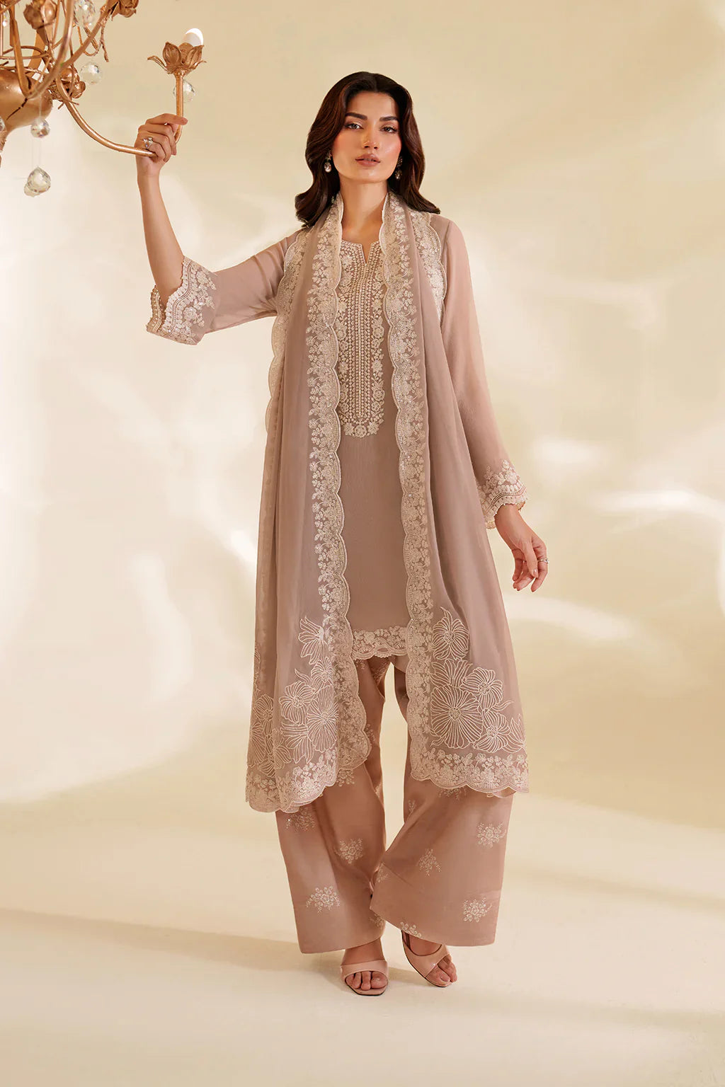 RANGRASIYA EMBROIDERED LAWN UNSTITCHED 3PC SET | KPA0049