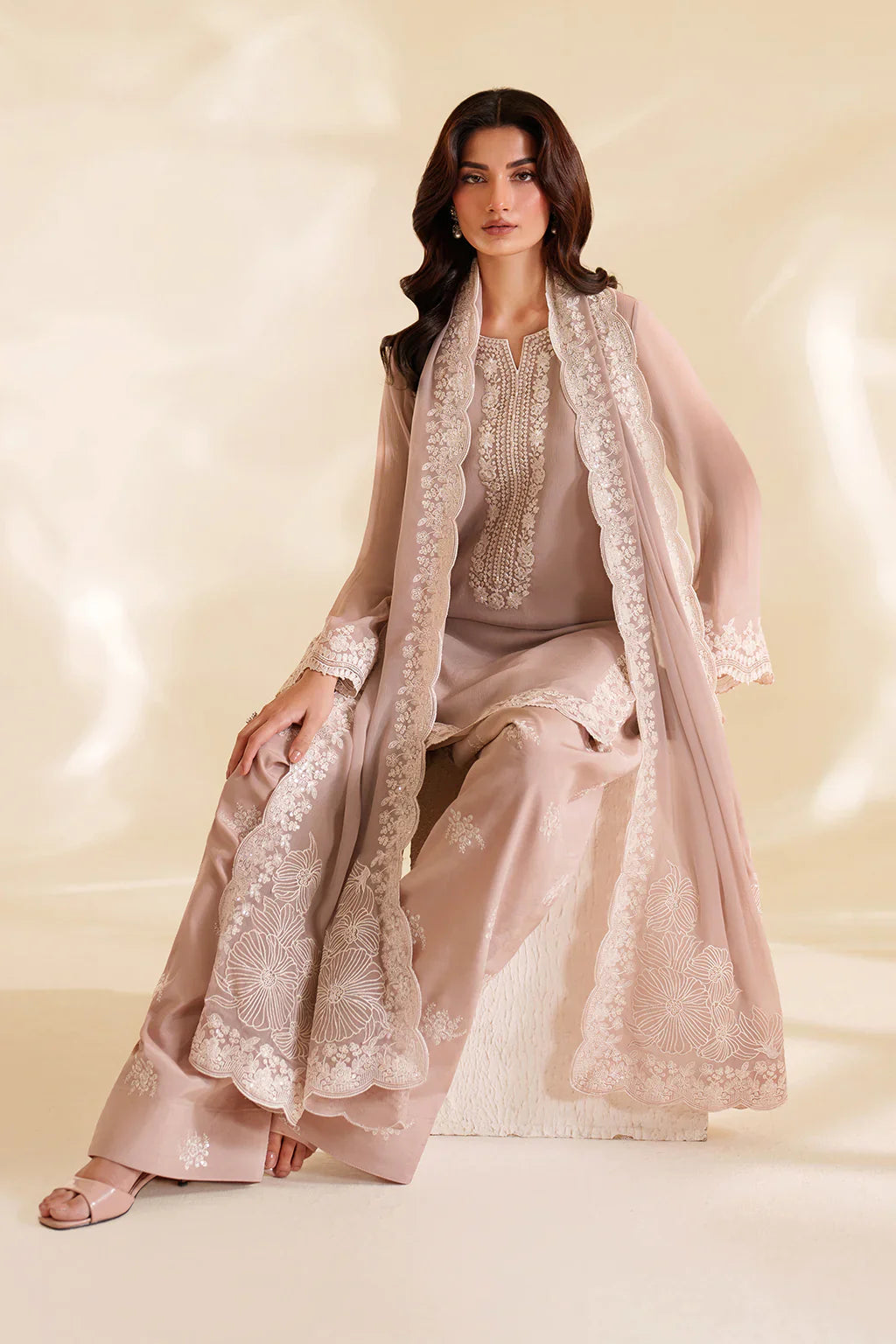 RANGRASIYA EMBROIDERED LAWN UNSTITCHED 3PC SET | KPA0049