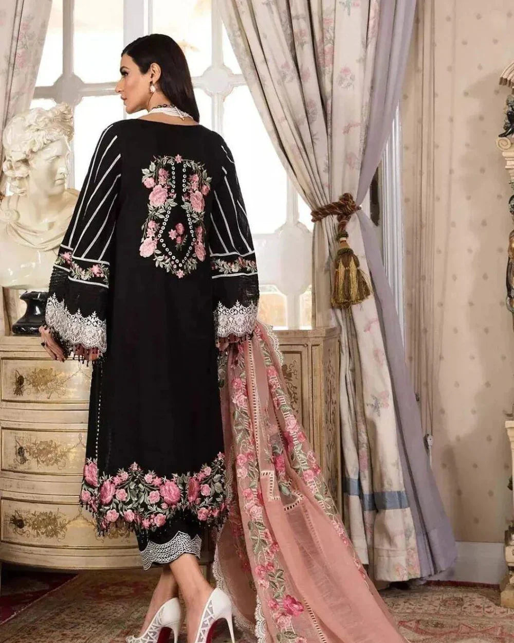EMBROIDERED LAWN UNSTITCHED 3PC SET | KPA0005