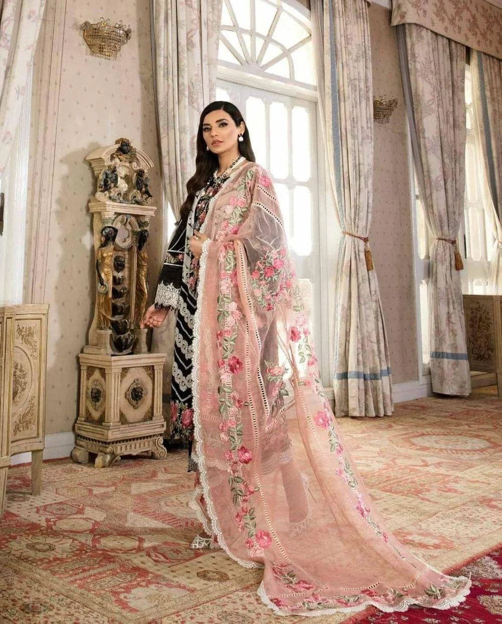 EMBROIDERED LAWN UNSTITCHED 3PC SET | KPA0005