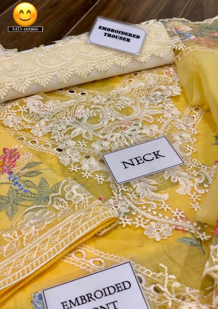 EMBROIDERED LAWN UNSTITCHED 3PC SET | KPA0009