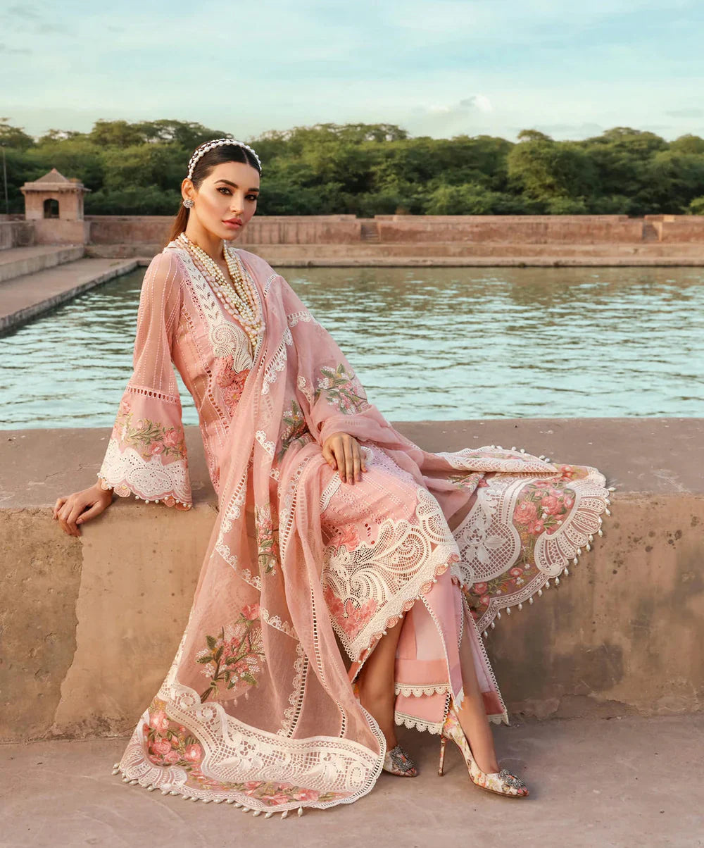 EMBROIDERED LAWN UNSTITCHED 3PC SET | KPA0006