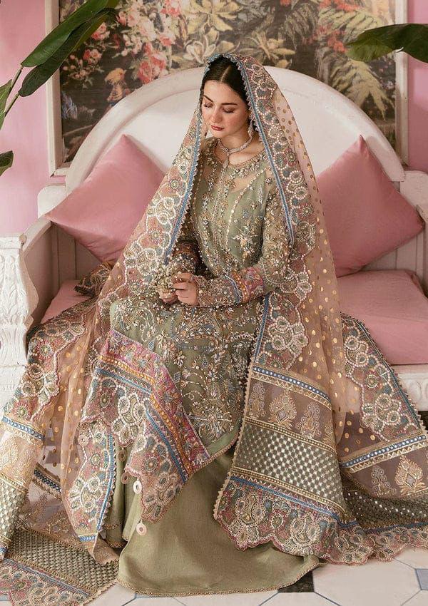 ELAF ORGANZA UNSTICHED 3PC SUIT | KPA0065