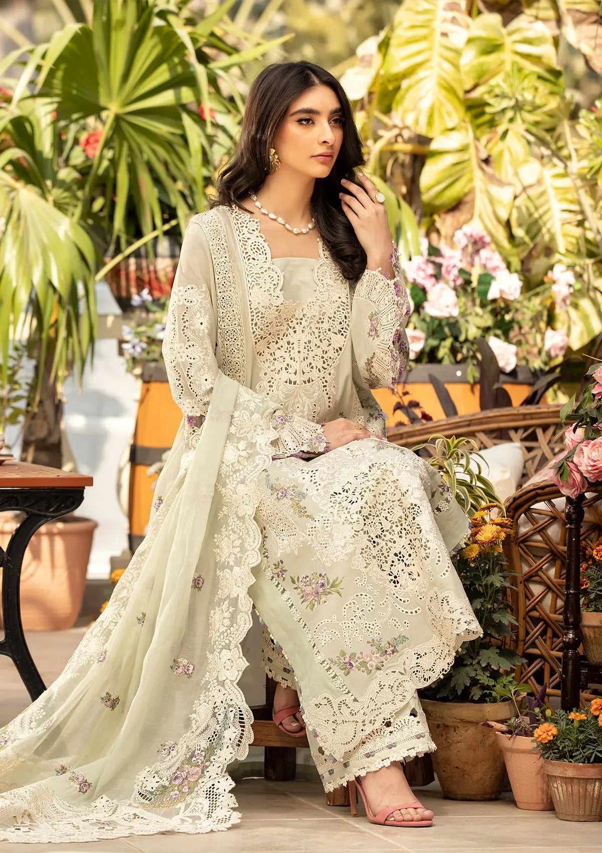 EMBROIDERED LAWN UNSTITCHED 3PC SET | KPA0030