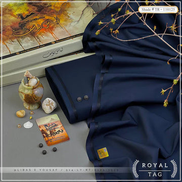 Royal Tag | Crafted by Libas e Yousaf | Wash & Wear | Summer | Blue