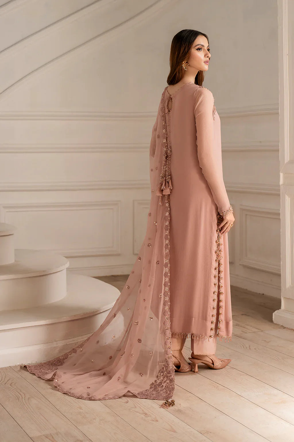 IZNIK CHIFFON Unstitched 3PC SUIT| KPA0056