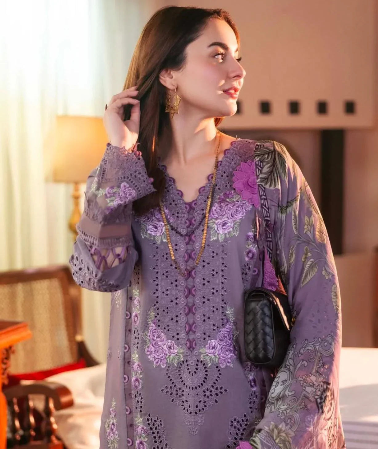 EMBROIDERED LAWN UNSTITCHED 3PC SET | KPA0011