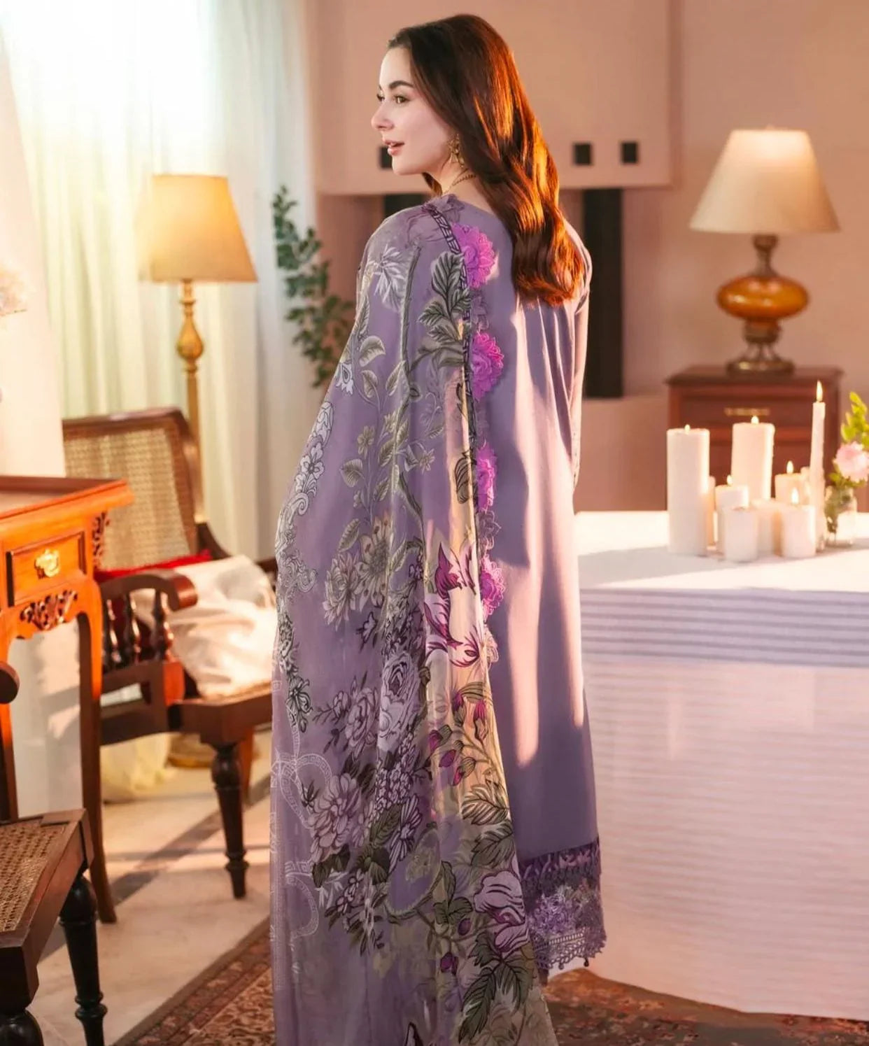 EMBROIDERED LAWN UNSTITCHED 3PC SET | KPA0011