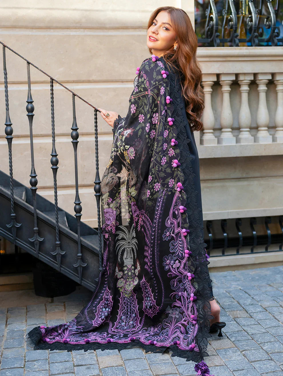 Jade EMBROE LUXURY EMBROIDERED UNSTITCHED 3PC SUIT | KPA0081