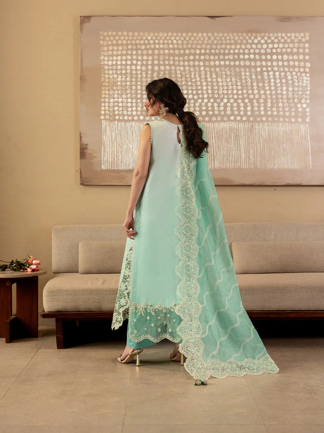 MAHNUR COTTON EMBROIDERED UNSTITCHED 3PC SUIT | KPA0108