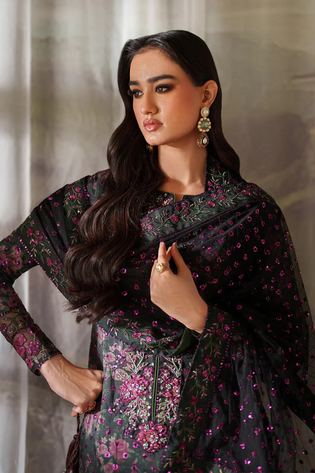 IZNIK LAWN PRINTED UNSTITCHED 3PC SUIT | KPA0103