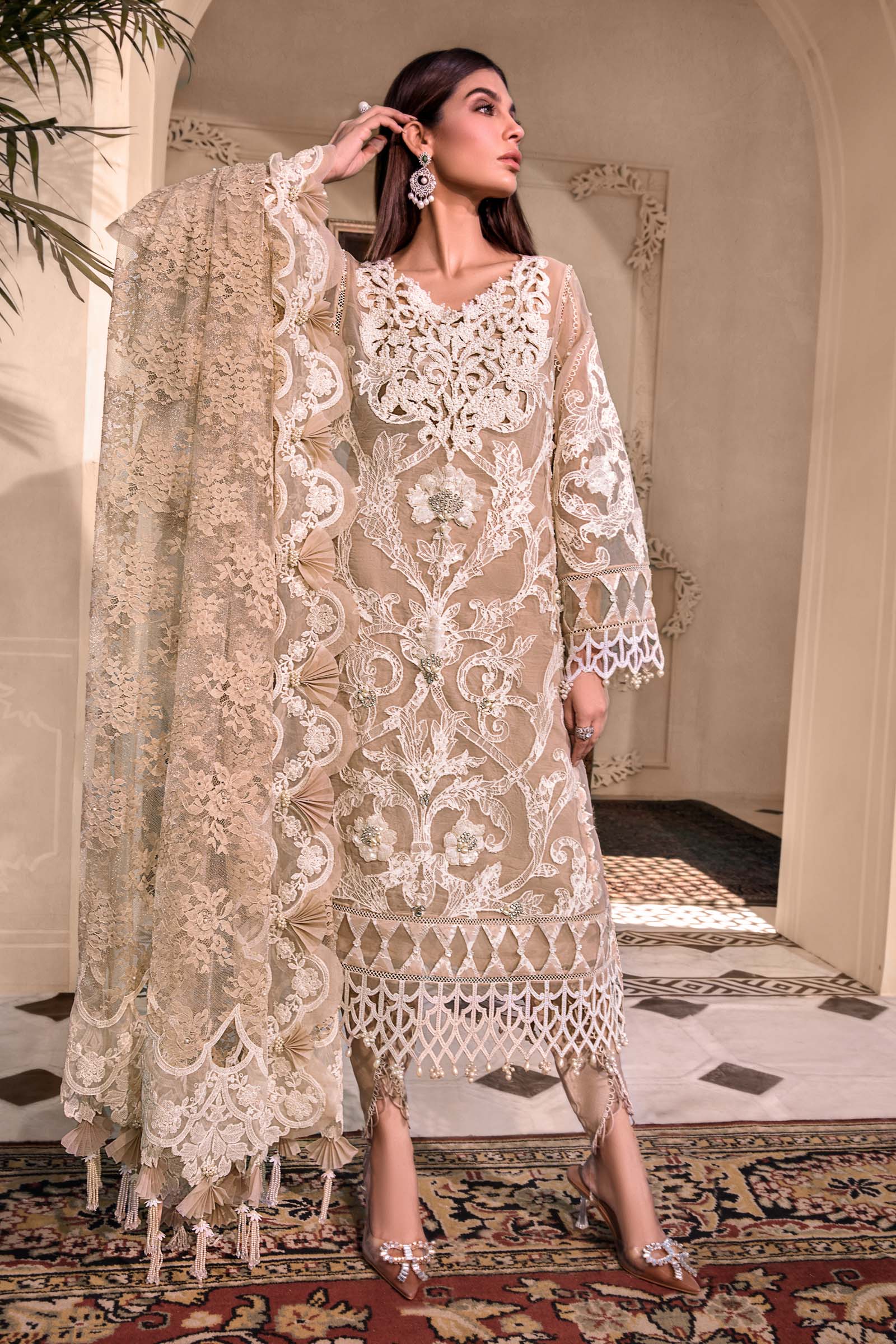 EMBROIDERED LAWN UNSTITCHED 3PC SET | KPA0040