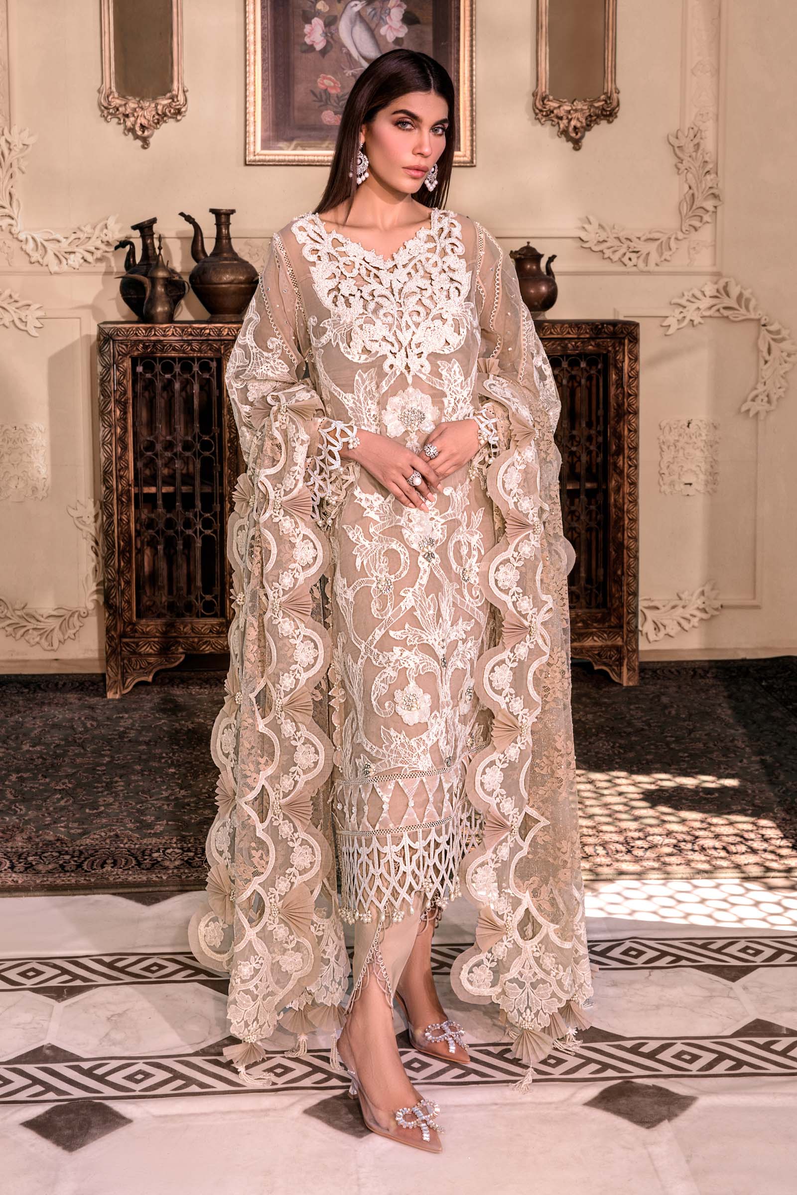 EMBROIDERED LAWN UNSTITCHED 3PC SET | KPA0040