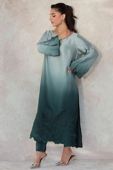 Lulusar Digital Printed 3-Piece Silk Suit ( Design 53)