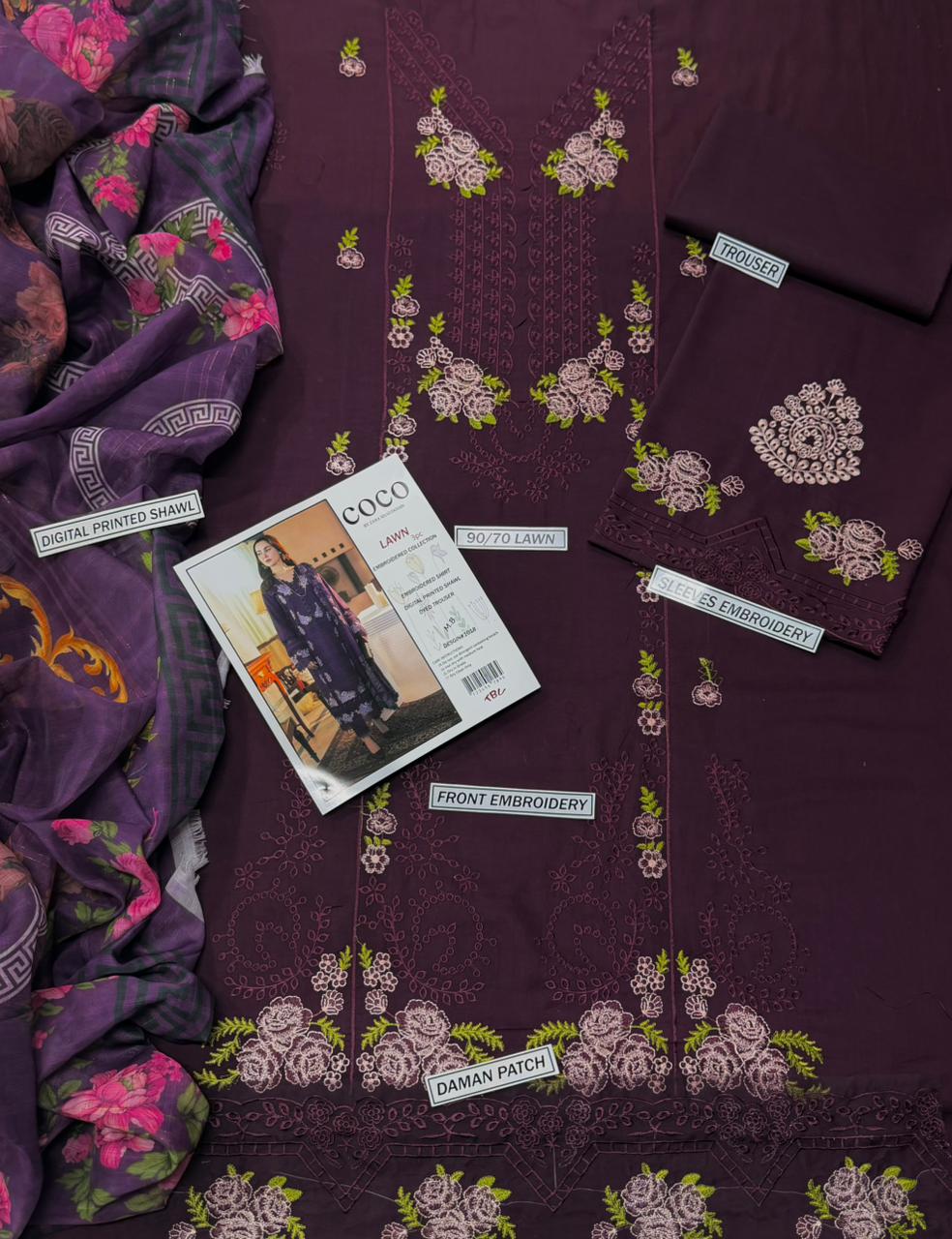 LAWN 3 PIECE EID COLLECTION
