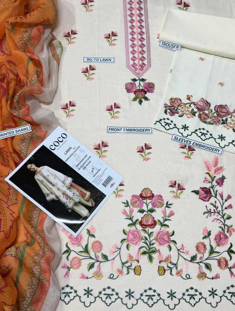 LAWN 3 PIECE EID COLLECTION
