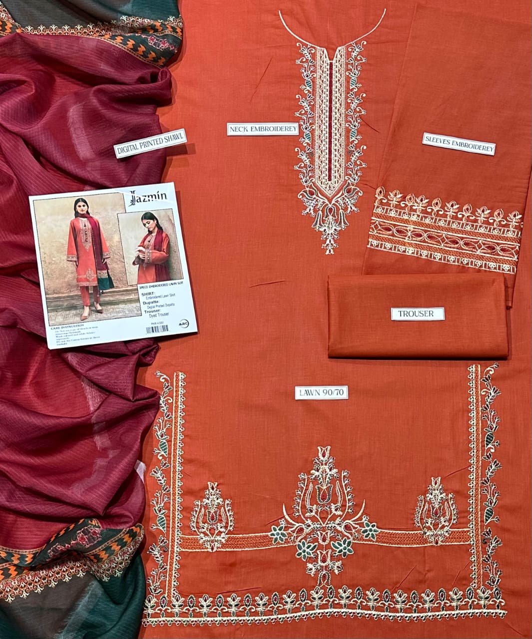LAWN 3 PIECE EID COLLECTION