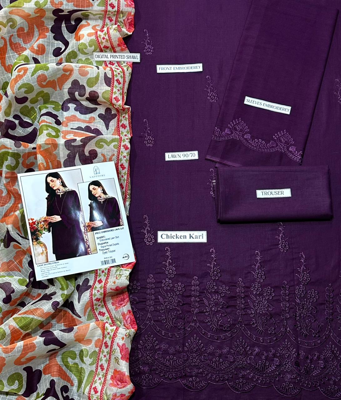 LAWN 3 PIECE EID COLLECTION