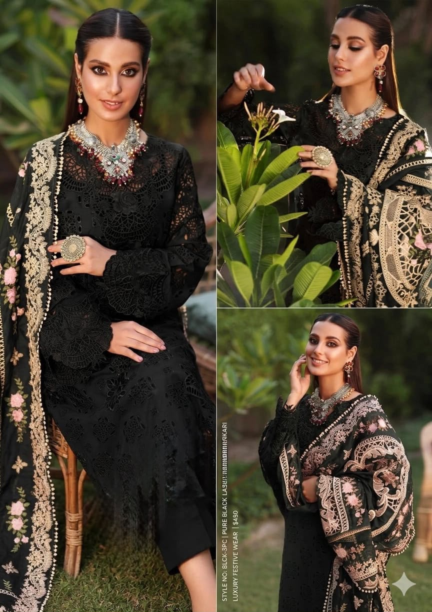Zainab Chottani UNSTITCHED 3PC SUIT | KPA0106