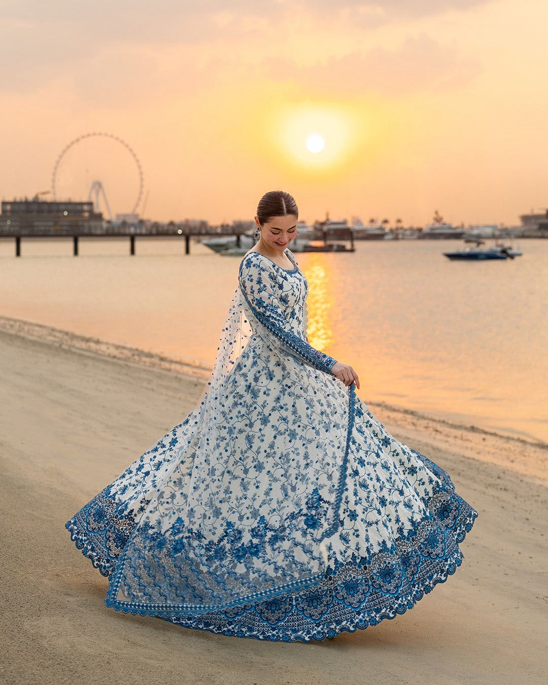 FAIZA SAQLAIN EMBROIDED UNSTITCHED 3PC SUIT | KPA0084