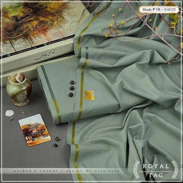 Royal Tag | Crafted by Libas e Yousaf | Wash & Wear | Summer | Aqua Green