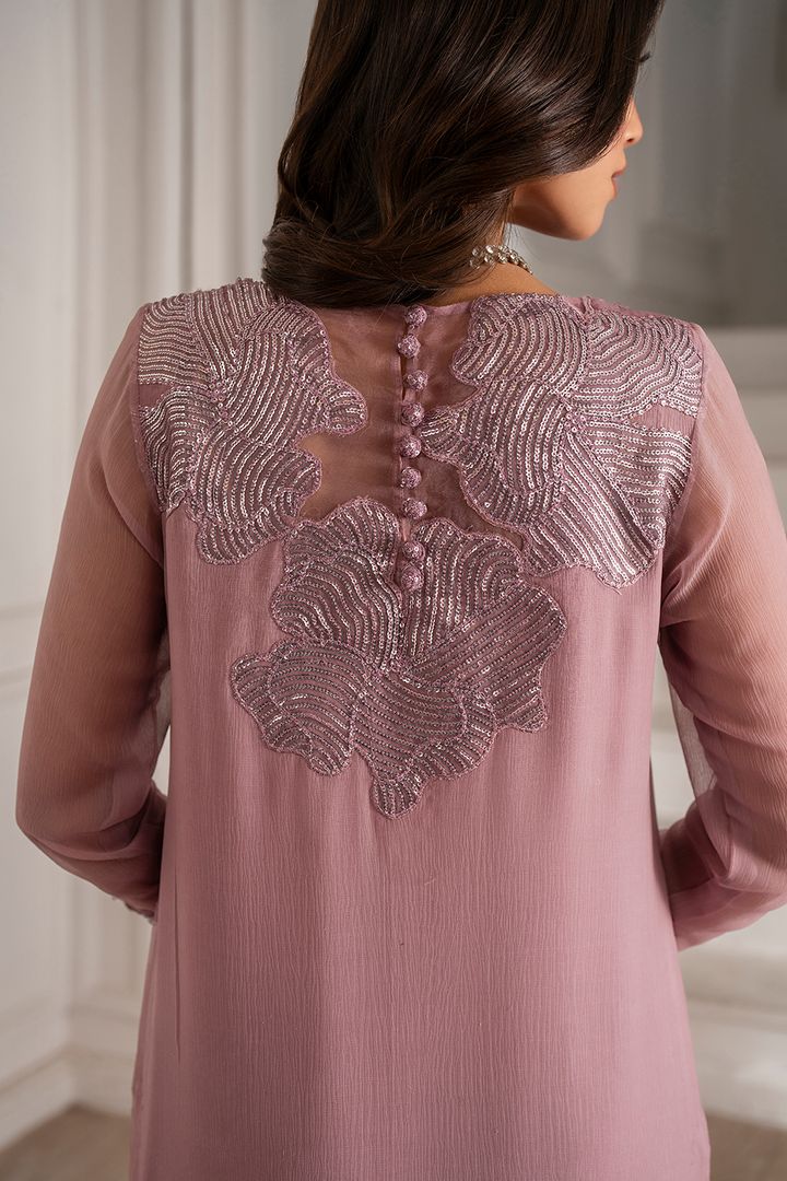 IZNIK CHIFFON EMBROIDERED UNSTITCHED 3PC SUIT | KPA0067